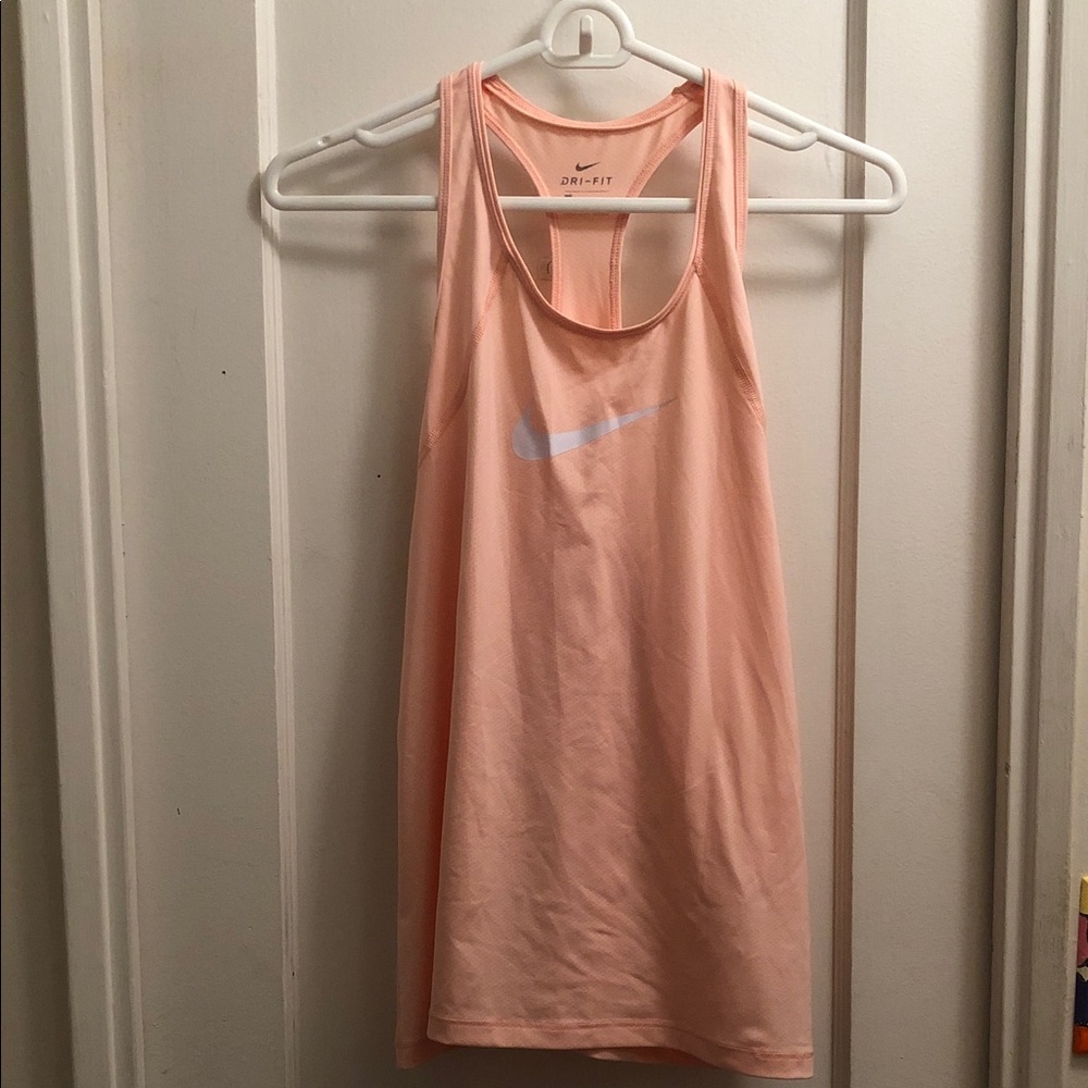 Nike Women's Light Peach Tank Top